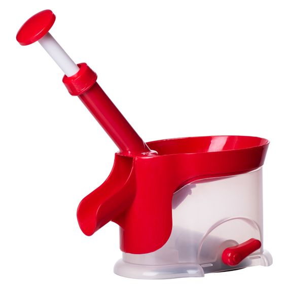 Видавлювач кісточок для вишні, черешні 20×12×25 (см) з контейнером, сепаратор, виймач вишневих кісточок HP-8-68 | Зображення 4