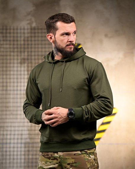 Міл₴тарі Худі Молодість oliva РП7409 | Зображення 2