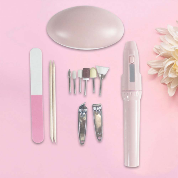 Фрезер для маникюра педикюра BEAUTY Manicur Pedicur Set / Домашний набор для маникюра и педикюра | Зображення 1