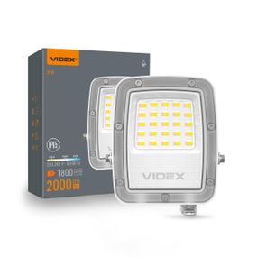 Світлодіодний прожектор VIDEX F5 20W 3000-5000-6500K 230V White (VL-F5-020CW)
