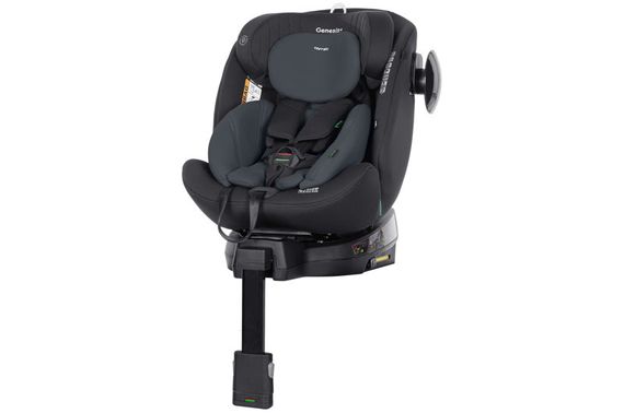 Автокресло CRL-12807 "Magnet" Grey Genesis+ i-Size 40-150см ISOFIX, поворотное CARRELLO