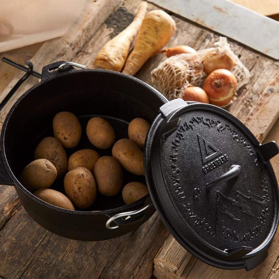 Казан з кришкою Groenberg Askja Pot 25 cm / 4 L Black (266016) | Зображення 8