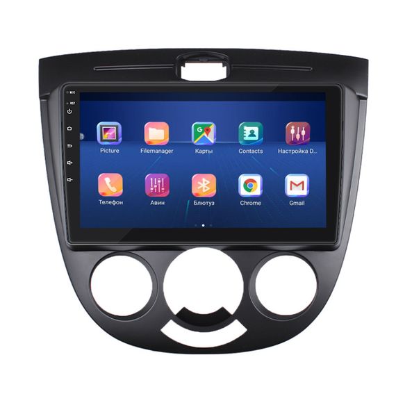 Штатная магнитола 9" Lesko для Chevrolet Nubira  2003-2010 Top 4/32 4G WiFi GPS Шевролет | Зображення 1
