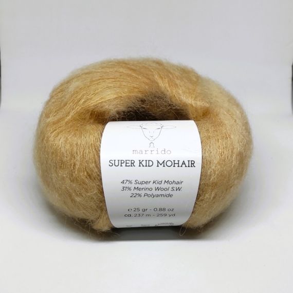 Super Kid Mohair № 04 (Marrido-Gazzal) Турецька пряжа для в'язання нитки кід мохер 64404