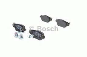 Комплект гальмівних колодок - дискові BOSCH 0986494014 на VAUXHALL ASTRA Mk IV (G) купе (F67)