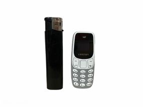 Мини мобильный маленький телефон L8 Star BM10 (2Sim) серый