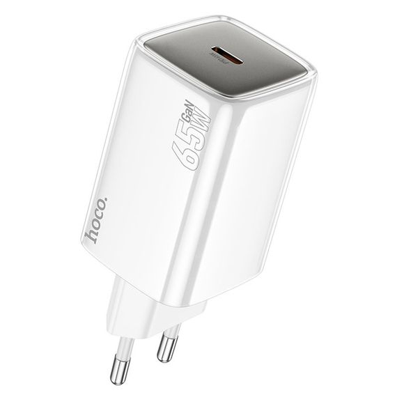 МЗП Hoco N48 Glorious PD65W (1USB-C) White | Зображення 2