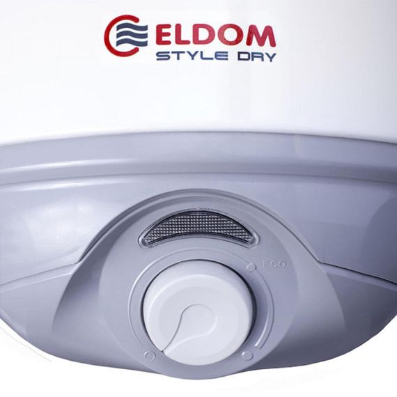 Водонагрівач Eldom Style DRY 80 SLIM  2x1.0 kW 72268WD | Зображення 2