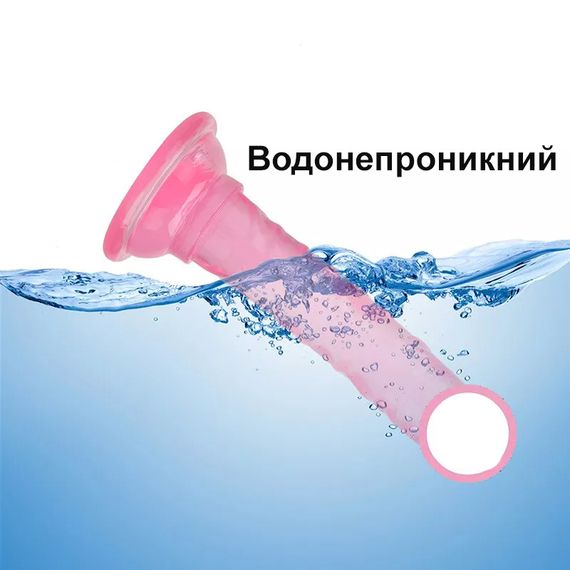 Фаллоимитатор с присоской  (12 см. коричневый) | Зображення 4