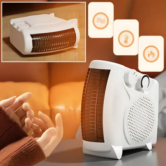 Тепловентилятор обігрівач дуйка Domotec Heater MS 5903 2000 Вт | Зображення 1