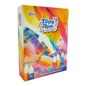 Дитячий набір для творчості в техниці Ебру 62742, 6 пігментів