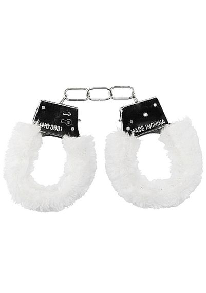 Наручники - Ouch! Beginner's Handcuffs Furry White Sex Aura