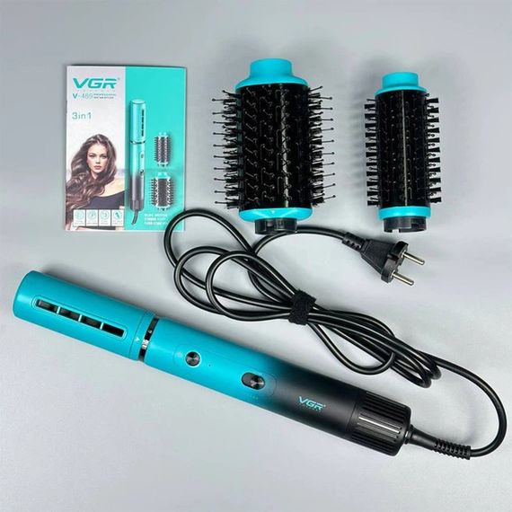 Фен-стайлер VGR V-489 GREEN 1300 Вт зеленый | Зображення 4