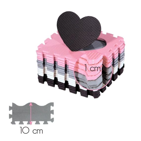 Развивающий коврик-пазл Nils Fun из 36 мягких элементов | Зображення 5