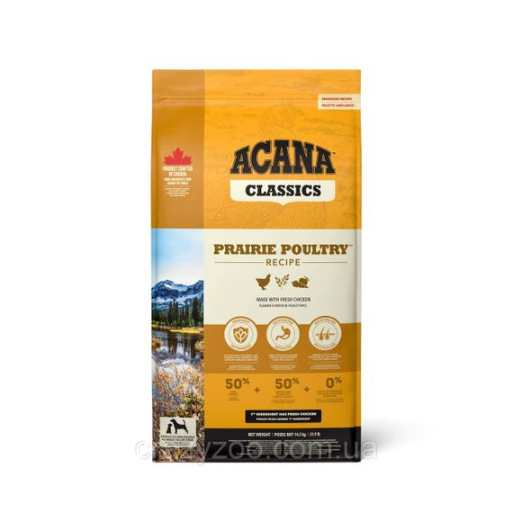 Сухий корм для собак усіх порід Acana Prairie Poultry з птицею 14.5 кг a56017