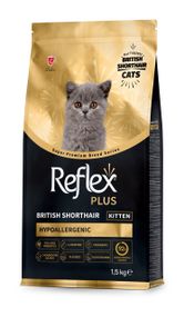 Сухий корм для кошенят породи британська короткошерста Reflex Plus British Shorthair Kitten, 1.5 кг