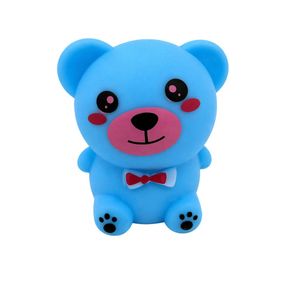 Дитяча антистрес-іграшка Яскравий Ведмедик sa1673(Blue) 6 см
