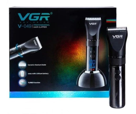 Машинка для стрижки бездротова, тривалий час автономної роботи, VGR, V-049 (V-049_987) | Зображення 7