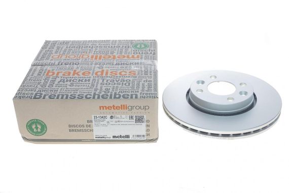Диск гальмівний передній Renault Kangoo 08- Zoe 12- Clio IV 13- 258x22  з покриттям вентил.  23-1342C | Зображення 3