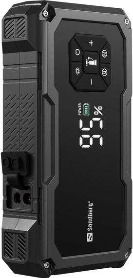 Автомобільний Jump Starter TirePump, компресор 150PSI 10000mAh  USB-A, USB-C,ліхтар 2W Sandberg
