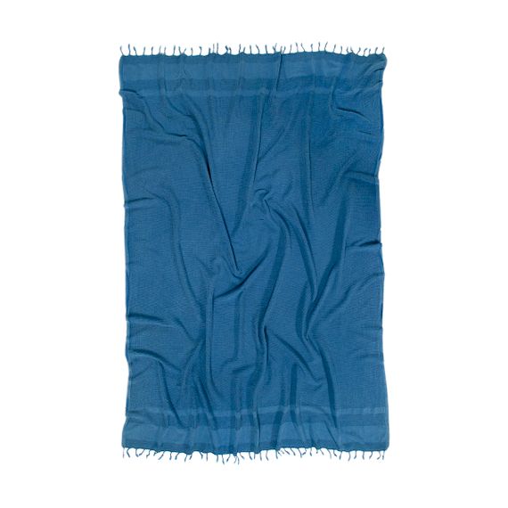 Плед Barine 9190 Туреччина 140*170 см  Бавовна Синій