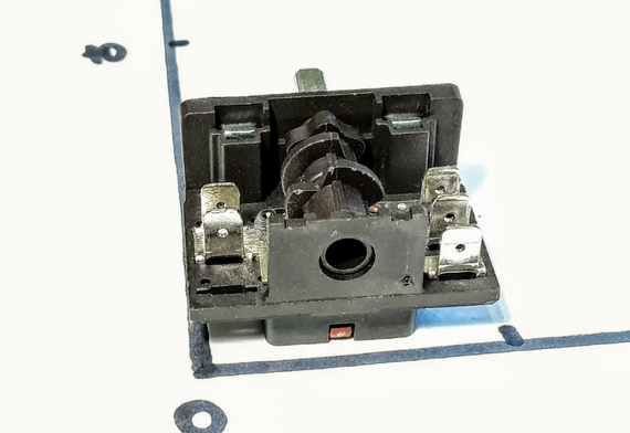 Переключатель пятипозиционный АС 308 В "Argenson" (Турция) | Зображення 1