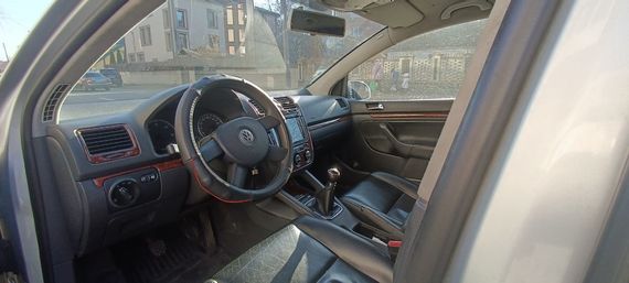 Накладки на панель Чорний рояль для Volkswagen Golf 5 | Зображення 7
