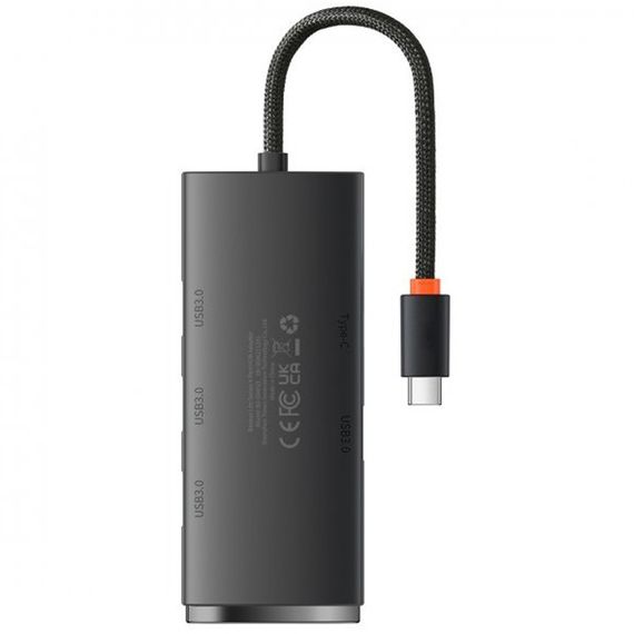 Перехідник HUB Baseus Lite Series 4in1 (Type-C to 4xUSB 3.0) 1m (WKQX03) | Зображення 2
