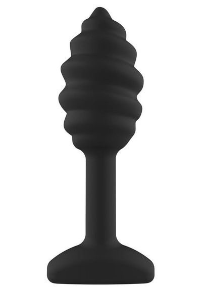 Анальна пробка спіралеподібна Toy Joy Anal Play Swirl чорна sexstyle