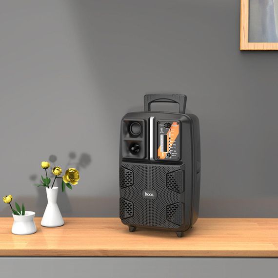 Портативна колонка HOCO BS37 Dancer outdoor wireless speaker Black | Зображення 7
