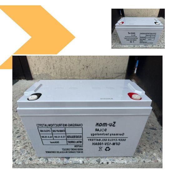 Акумулятор гелевий 12В 100Ач XPRO АКБ GEL100-12 (45659-_5992) | Зображення 1