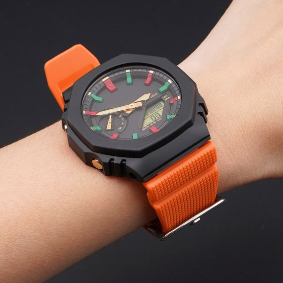 Ремінець для Годинник C2asio G-Shock GM-2100 Orange SI | Зображення 5