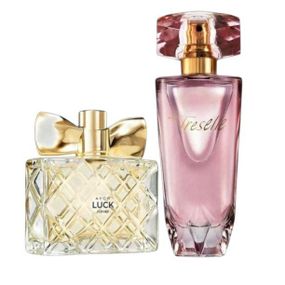Женский парфюмный набор «Спокус и Удача» Avon Парфюмная вода Treselle + Luck для нее 50 мл