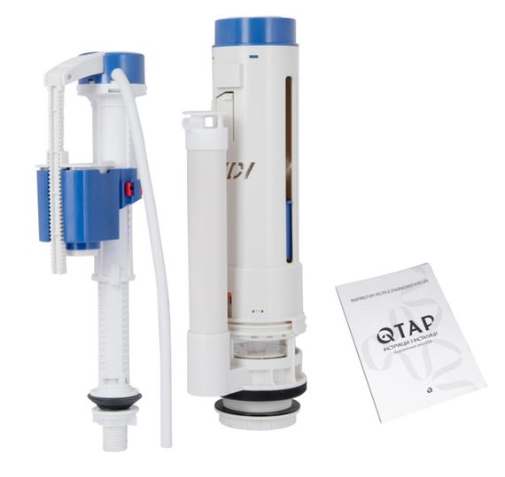 Унітаз підлоговий Qtap Tern Ultra Quiet з сидінням Slim Duroplast/ Soft-close/ Quick Release QT17226003AW | Зображення 2