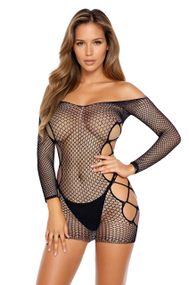 Плаття - Dress 3025, black - One Size sexstyle