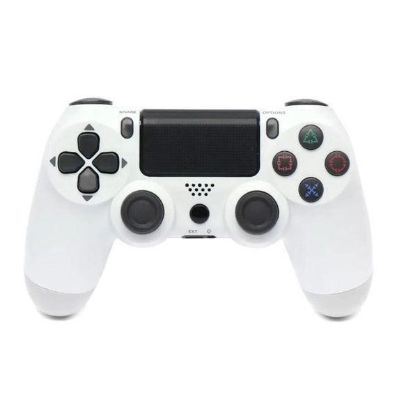 Джойстик DOUBLESHOCK для PS 4, бездротовий ігровий геймпад PS4/PC акумуляторний джойстик. Колір білий TA-86 | Зображення 9