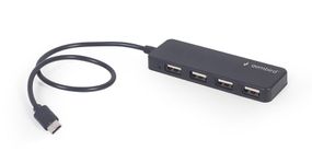 Хаб Type-C на 4 порти USB 2.0 UHB-CM-U2P4-01