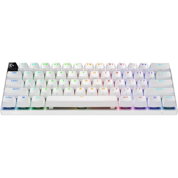 Клавіатура Logitech G Pro X 60 Lightspeed GX Tactile Wireless/Bluetooth UA White (920-011930) | Зображення 1