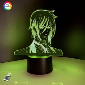 3D светильник ночник с пультом "Себастьян Михаэлис 2" 3DTOYSLAMP