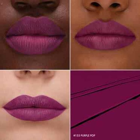 Жидкая матовая помада Sephora Cream Lip stain - 133 Purple POP (5 ml) | Зображення 1