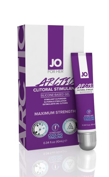Стимулювальний гель для клітора JO ARCTIC COOLING (10 мл) охолоджувальний Sex Aura | Зображення 1