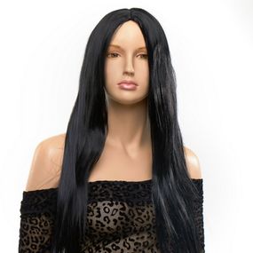 Перука пряма Fetish Hair чорна, 70 см