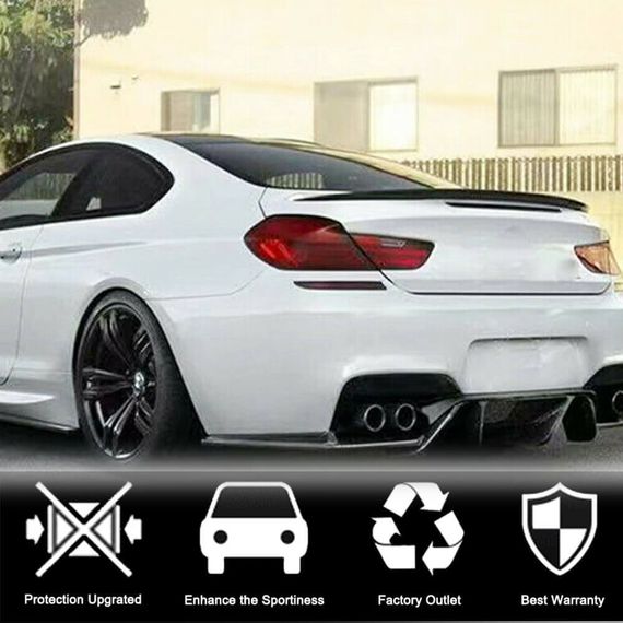 Спойлер кришки багажника Карбон V5 (для F06/F13) для BMW 6 F12/F13/F06 2011-2018 рр | Зображення 1