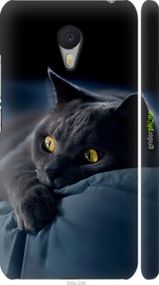 Чохол на Meizu M3 Note Димчастий кіт "825m-256-2448"