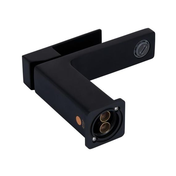 Смеситель для раковины Qtap Gemini QTGEM270BLM45674 Black Matt | Зображення 2