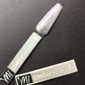 Наклейка на типсу (палитру) для геля Mi OMGel №01 (9 x 55 мм)