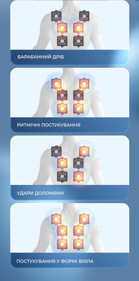 Масажер для шиї, плечей та спини електричний з підігрівом / Вібромасажер, масажна подушка-накидка | Зображення 6
