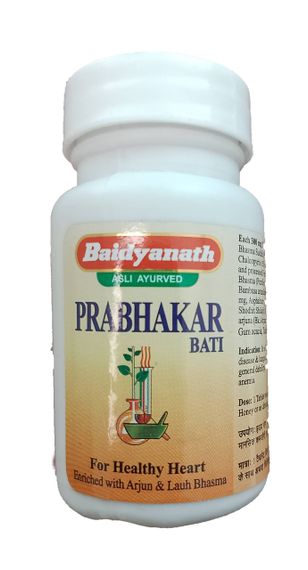 Бадьянатх  Прабхакар Ваті, Baidyanath Prabhakar BATI, 80 таб