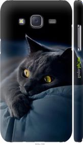 Чохол на Samsung Galaxy J5 (2015) J500H Димчастий кіт "825m-100-2448"