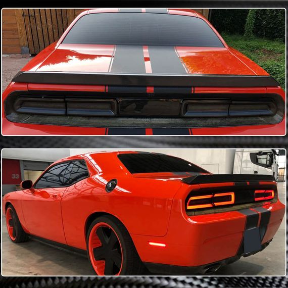 Спойлер (2008-2014, Карбон) для Dodge Challenger | Зображення 3
